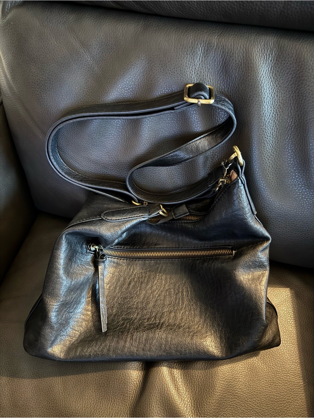 Joy Susan Slouchy Hobo Crossbody Bag